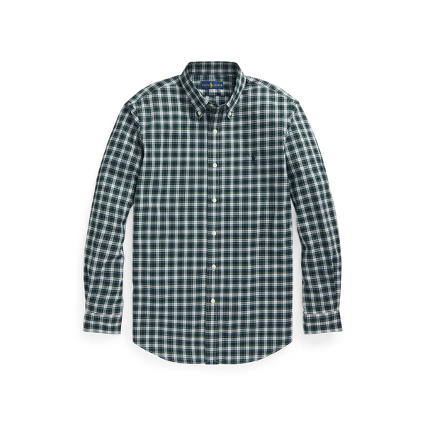 Custom Fit Plaid Poplin Shirt Polo Ralph Lauren 1