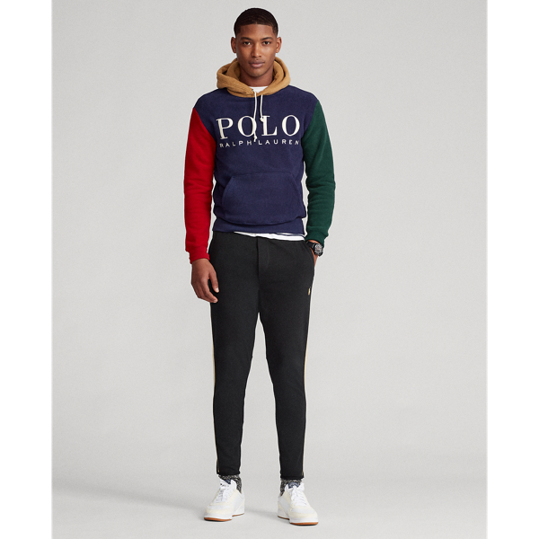 Sweat &agrave; capuche logo brod&eacute; en molleton Polo Ralph Lauren en Color-block multi 4