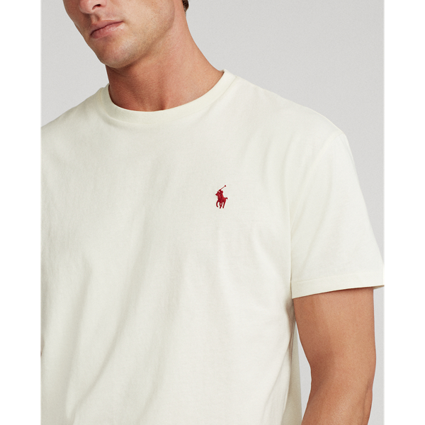 T-shirt Big Pony classique Polo Ralph Lauren en Parchment Cream 6