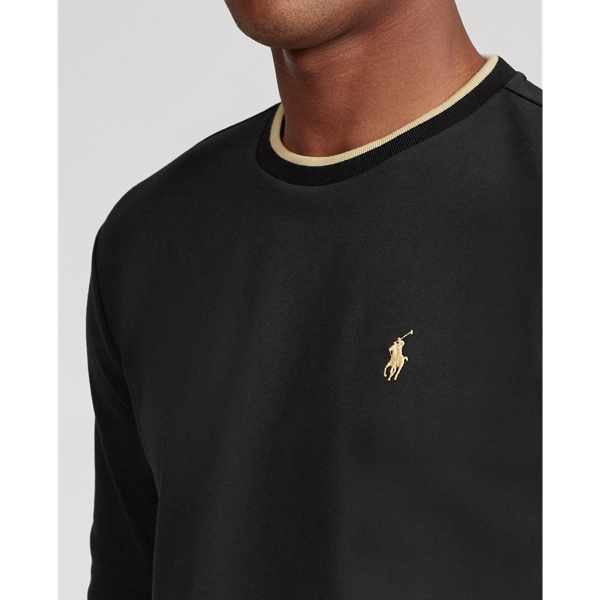 Black Cotton Interlock Long-Sleeve T-Shirt Polo Ralph Lauren 6