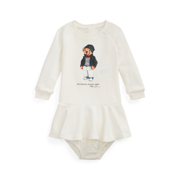 Polo Bear Dress and Bloomer Baby Girl 1