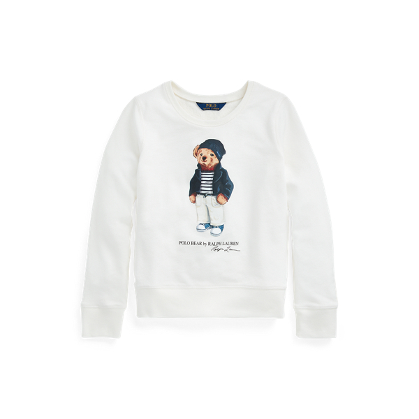 Polo Bear French Terry Sweatshirt Girls 7-14 Years em 1