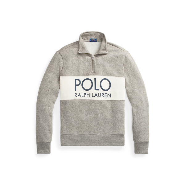 Logo Fleece Quarter-Zip Sweatshirt Polo Ralph Lauren in 1
