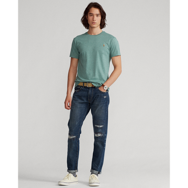 Pine Heather Custom Slim Fit Interlock Tee Polo Ralph Lauren 3