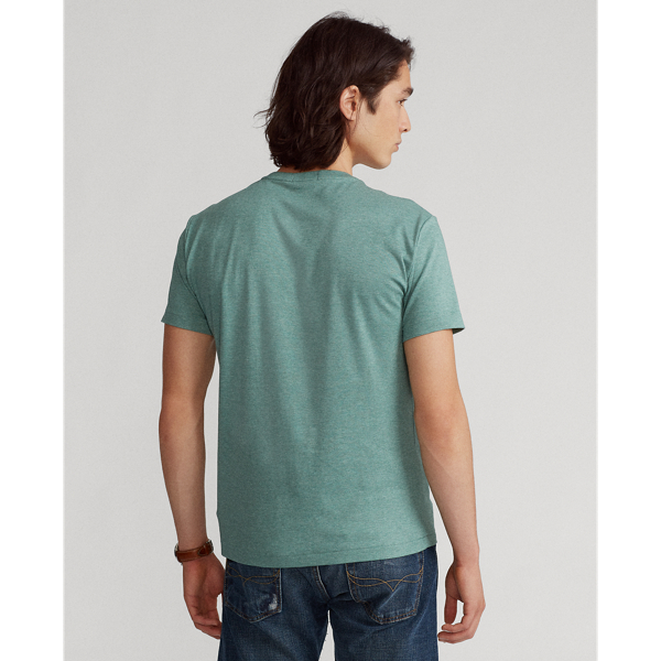 Pine Heather Custom Slim Fit Interlock Tee Polo Ralph Lauren 4