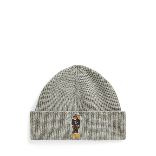 Polo Bear Rib Knit Beanie