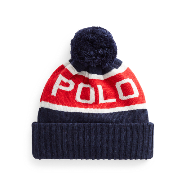 RL Navy Color-Blocked Ski Beanie Polo Ralph Lauren 2