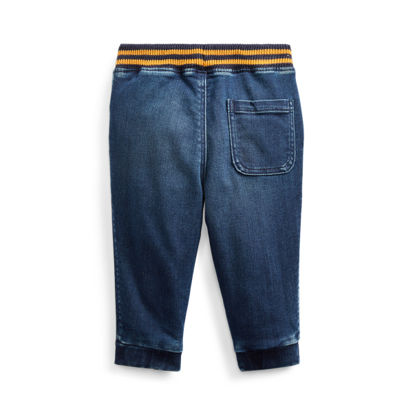 Stretch Denim Jogger Pant