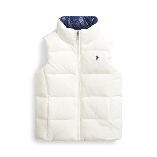 Quilted Reversible Down Gilet