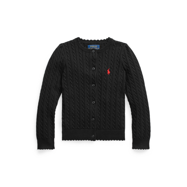 Cable-Knit Cotton Cardigan