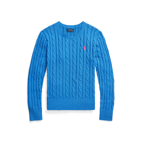 Cable-Knit Cotton Jumper