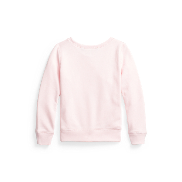 Hint Of Pink Big Pony French Terry Sweatshirt Girls 7-14 Years 2