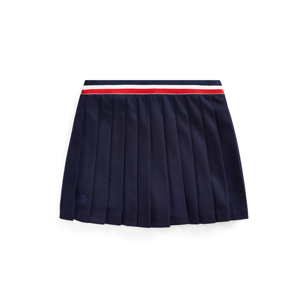 Pleated Ponte Skirt