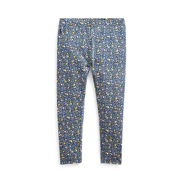 Floral Stretch Jersey Leggings