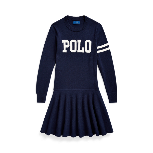 Logo Cotton Jumper Dress