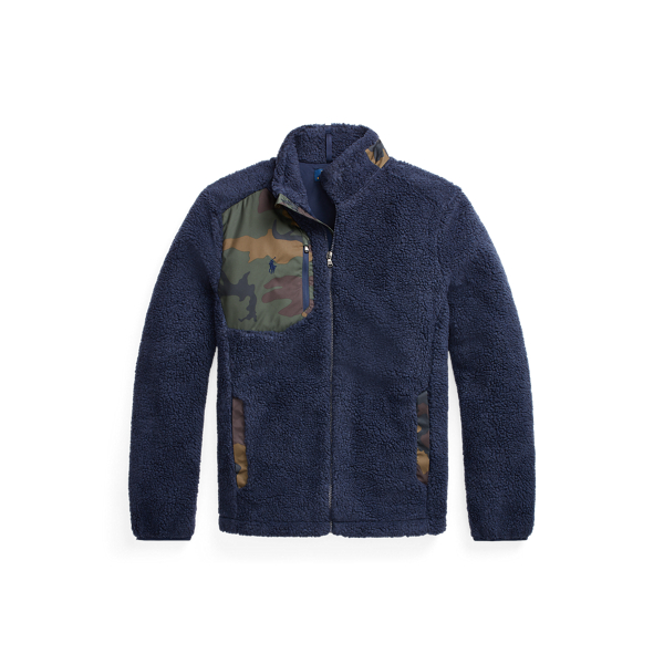 Fleece Mockneck Jacket Polo Ralph Lauren 1