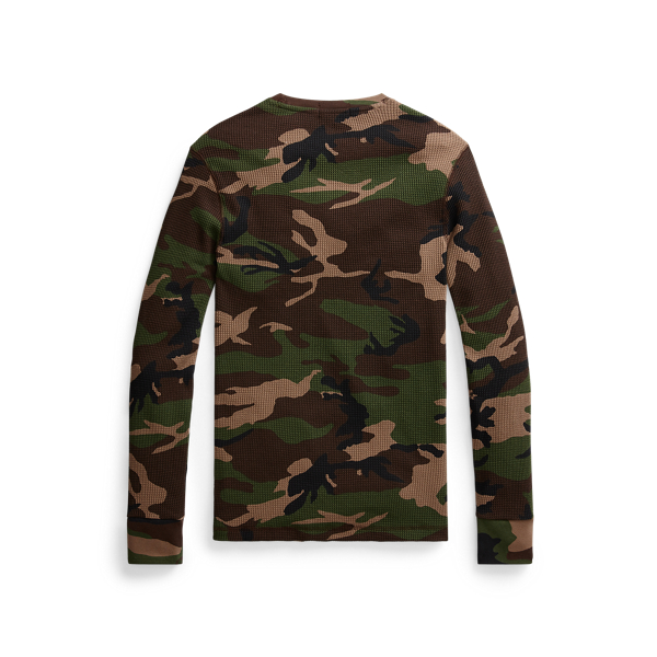 Surplus Camo Camo Waffle-Knit Crewneck Polo Ralph Lauren 2