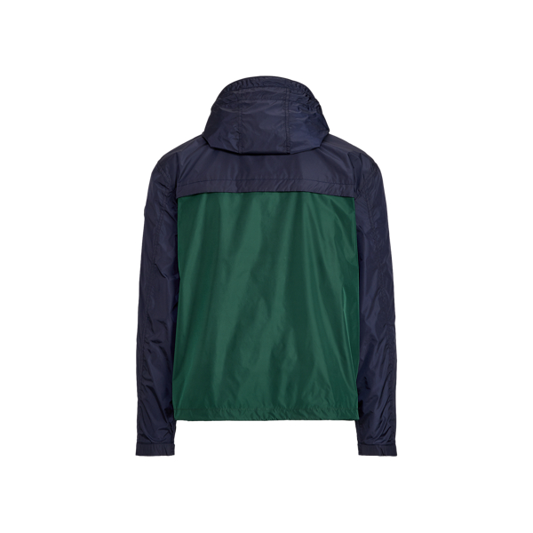 Green/Navy Colour-Blocked Packable Jacket Polo Ralph Lauren 2