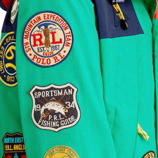 Navy/Green Colour-Blocked Anorak Polo Ralph Lauren 9
