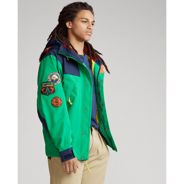 Navy/Green Colour-Blocked Anorak Polo Ralph Lauren 5