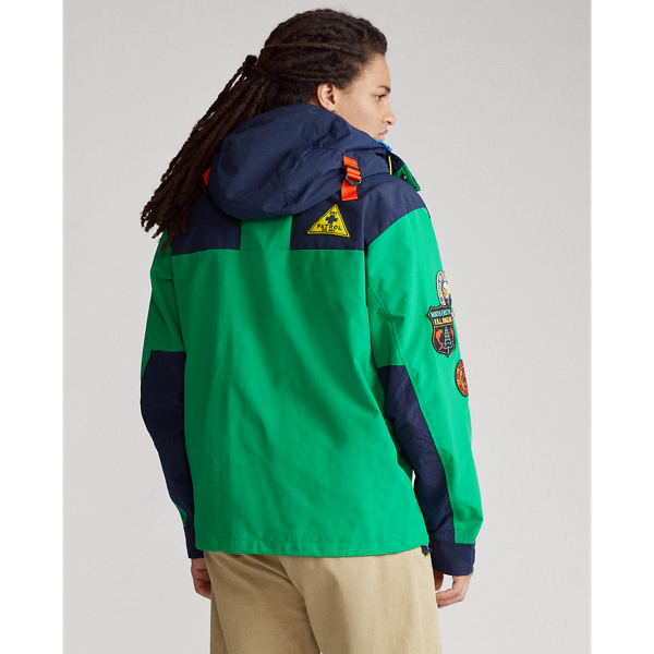 Navy/Green Colour-Blocked Anorak Polo Ralph Lauren 6