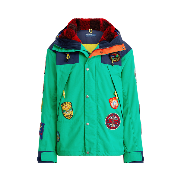 Navy/Green Colour-Blocked Anorak Polo Ralph Lauren 2