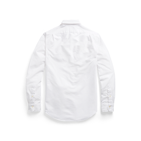 White Crest Slim Fit Crest Oxford Shirt Polo Ralph Lauren 2