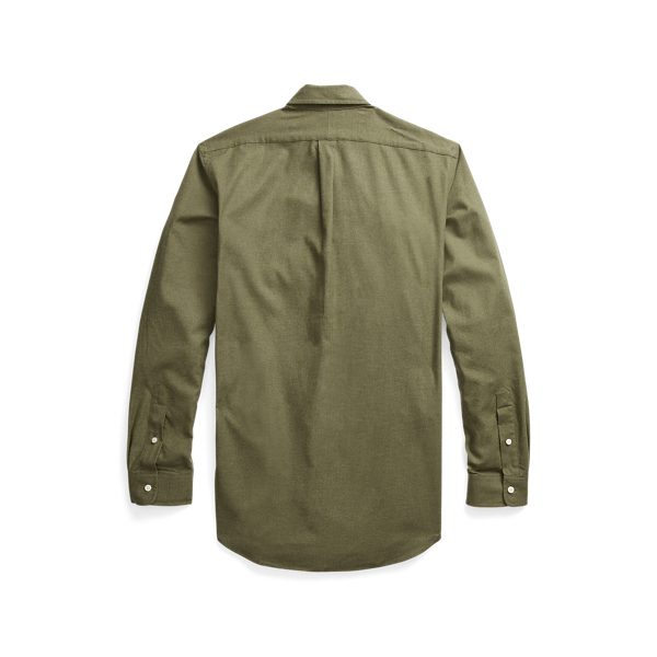 Sage Heather Custom Fit Twill Shirt Polo Ralph Lauren 2