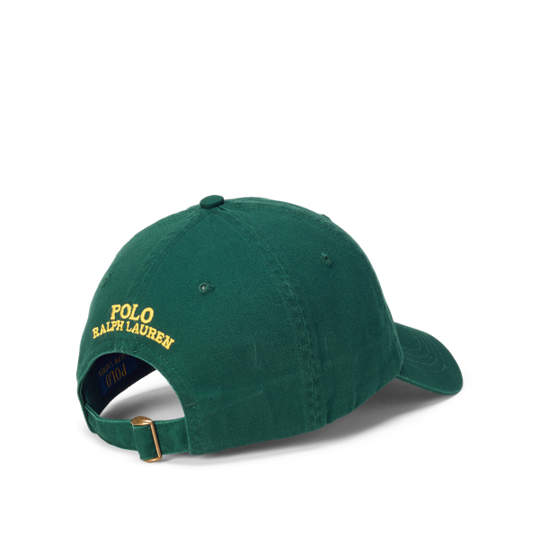 College Green W/ Rugby Be Polo Bear Chino Ball Cap Polo Ralph Lauren 2