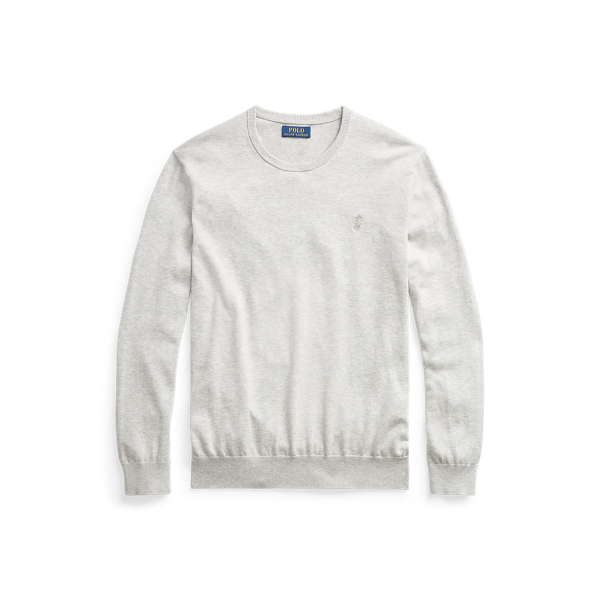 Slim Fit Cotton Crewneck Sweater Polo Ralph Lauren 1