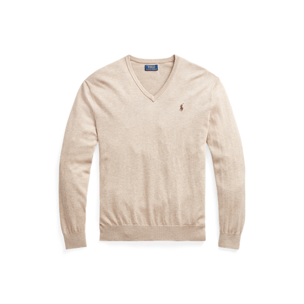 Slim Fit Cotton V-Neck Jumper Polo Ralph Lauren 1
