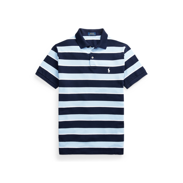 Custom Slim Fit Mesh Polo Shirt Polo Ralph Lauren 1