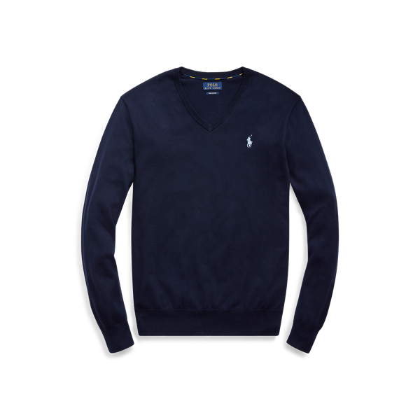 Slim Fit Cotton V-Neck Jumper Polo Ralph Lauren 1