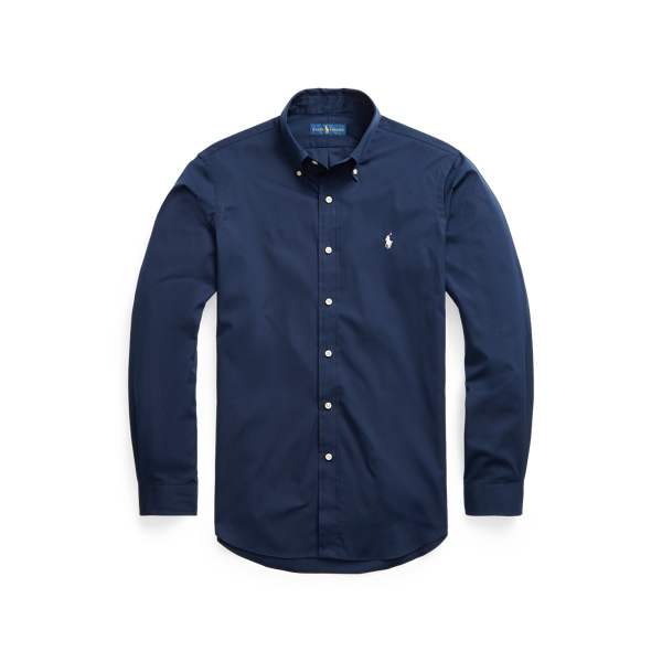 Custom Fit Brushed Poplin Shirt