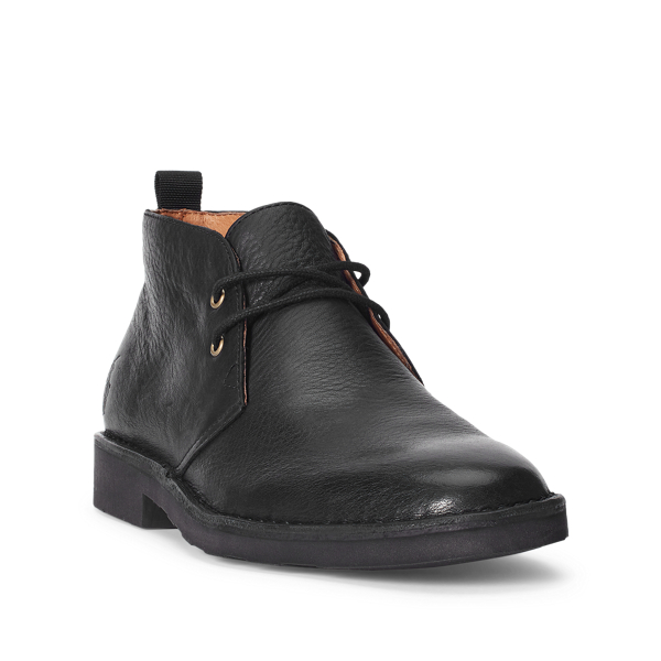 Black Talan Suede Chukka Boot Polo Ralph Lauren 2