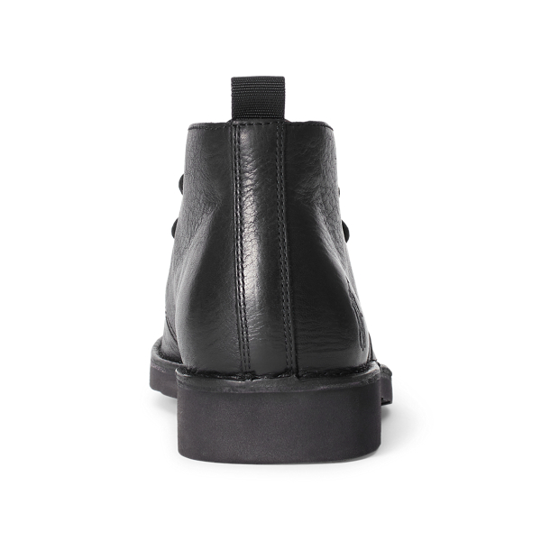 Black Talan Suede Chukka Boot Polo Ralph Lauren 3
