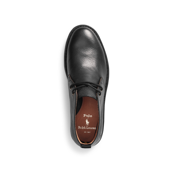 Black Talan Suede Chukka Boot Polo Ralph Lauren 4