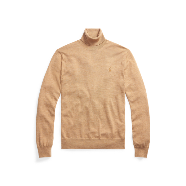 Washable Wool Roll Neck Jumper Polo Ralph Lauren 1