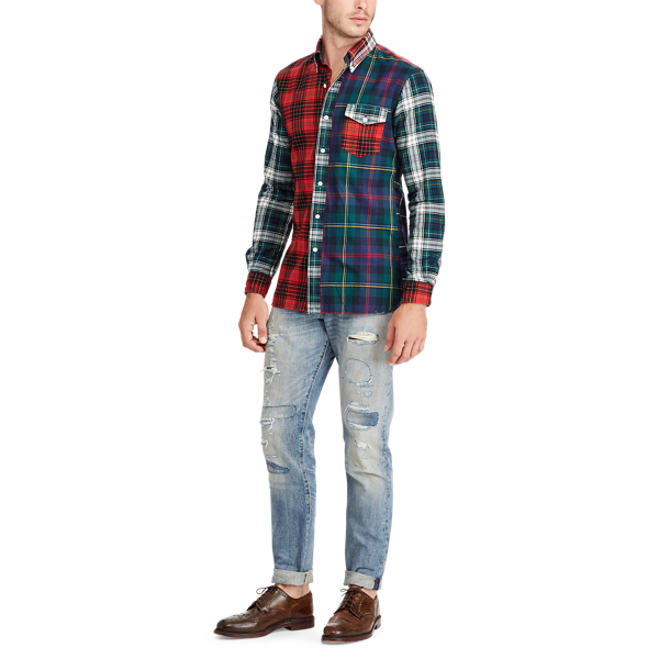 Funshirt Classic Fit Plaid Fun Shirt Polo Ralph Lauren 2