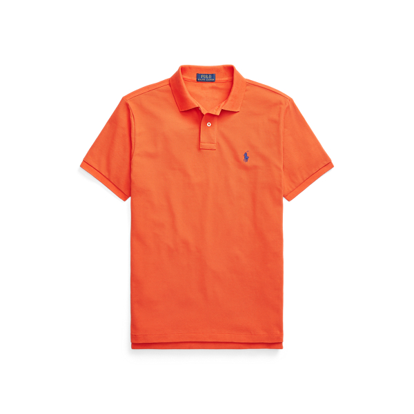 Custom Slim Fit Mesh Polo Shirt Polo Ralph Lauren 1
