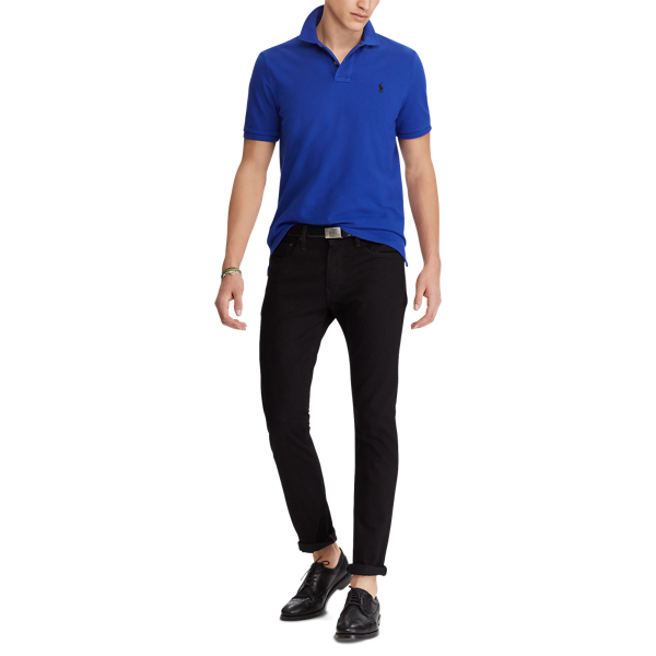 Custom-Slim-Fit Piqu&eacute;-Poloshirt Polo Ralph Lauren in Rugby-Royal 2