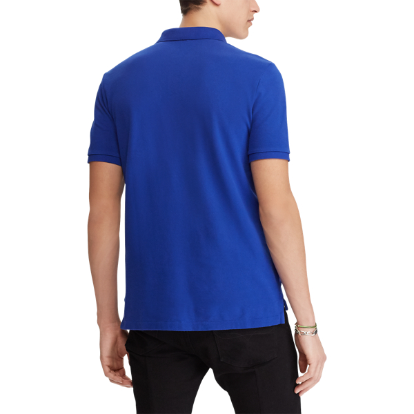 Custom-Slim-Fit Piqu&eacute;-Poloshirt Polo Ralph Lauren in Rugby-Royal 4