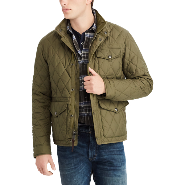 Expedition Olive Quilted Jacket Polo Ralph Lauren 4