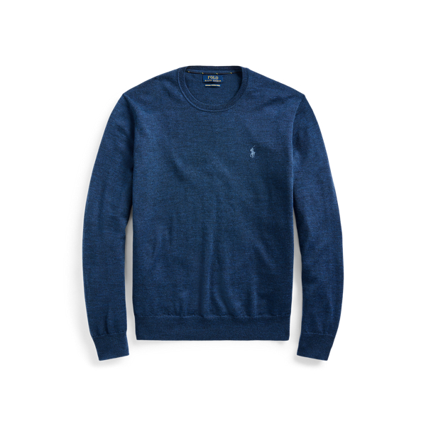 Washable Wool Crewneck Jumper Polo Ralph Lauren 1