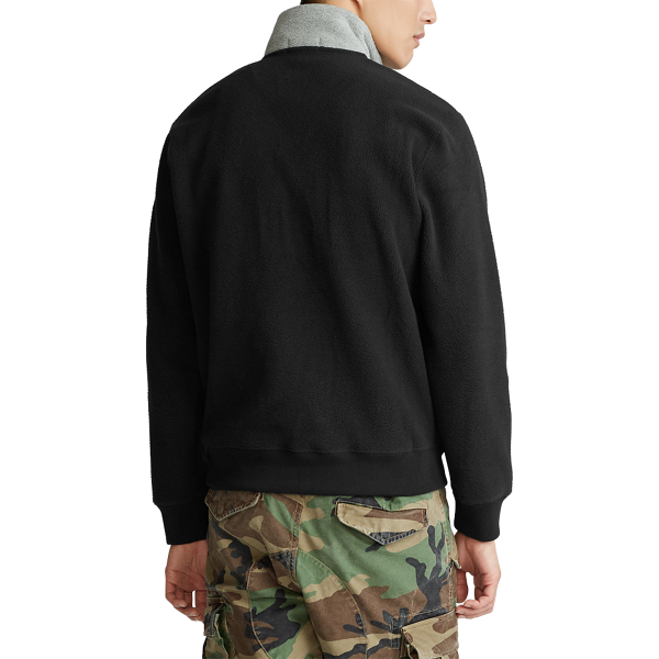 Black Polo Quarter-Zip Sweatshirt Polo Ralph Lauren 5