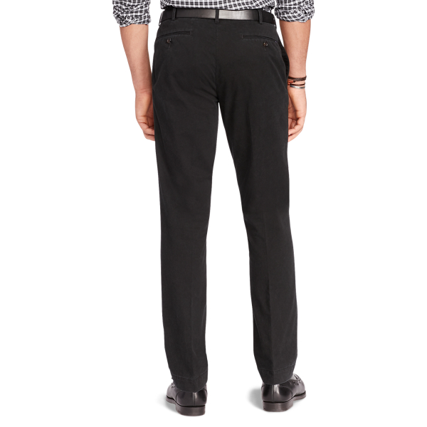 Black Stretch Slim-Fit Twill Trouser Polo Ralph Lauren 2