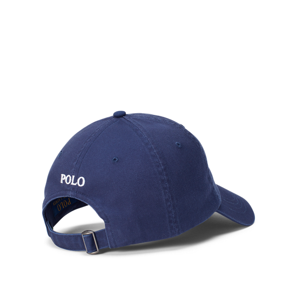 Baseballkappe aus Baumwollchino Polo Ralph Lauren in Navy/Wei&szlig; 2