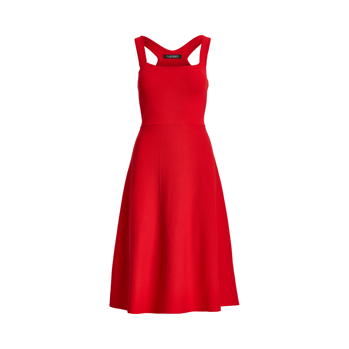 Sleeveless Fit-and-Flare Dress
