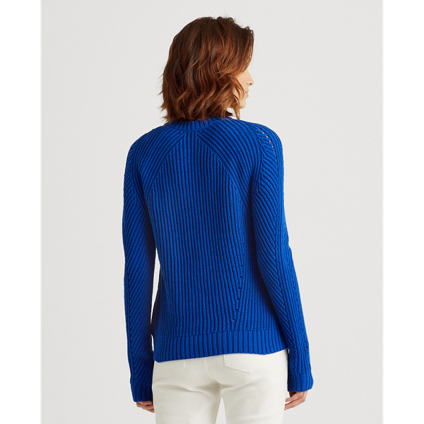 Pacific Royal Button-Trim Cotton Jumper Lauren 5