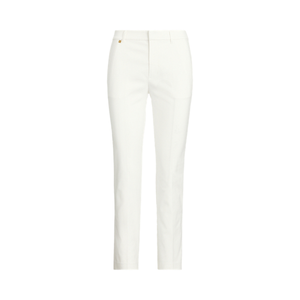 フィットネスボトムス POLO RALPH LAUREN Women Straight Pants 211943009 WHITE Straight-Leg Pant | Ralph Lauren